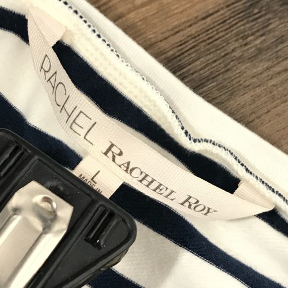 Rachel Roy lace striped top - Picture 6 of 9